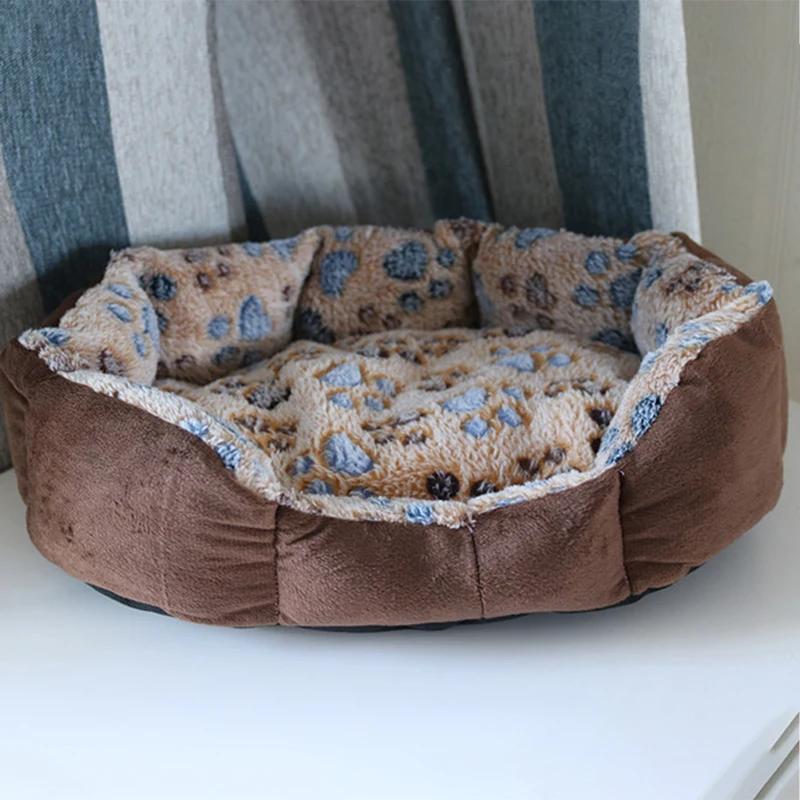 Colchão quente para dormir para animais de estimação, cama de gato, sofá-cama para cães grandes, canil para cães pequenos e médios e grandes, cachorro e gatinho, tamanho grande - Image 1