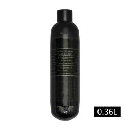 Cilindro de fibra de carbono 4500psi 300bar 30mpa 0,36l 0,42l 360cc 420cc tanque hpa cilindro de mergulho de alta pressão m18 * 1.5 - Image 1