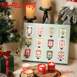 Vela Advent Calendar Caixa De Embalagem, papelão De Papel Vazio, impressão Personalizada - Image 4