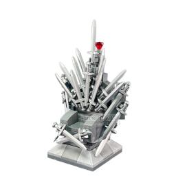 Blocos de Construção Trono de Ferro, Mini Action Figure, Brinquedos Modelo, Novo - Image 1