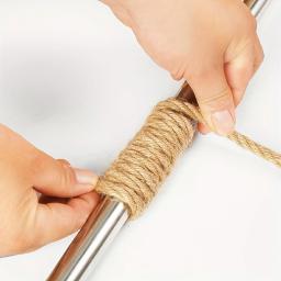Decoração de fio de cânhamo, fio DIY, material fino e grosso, estilo retro, encadernação de cânhamo - Image 3