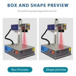 Máquina de marcação a laser de fibra 30W Raycus gravura metal copo de pintura de aço inoxidável ouro prata anel joias - Image 4