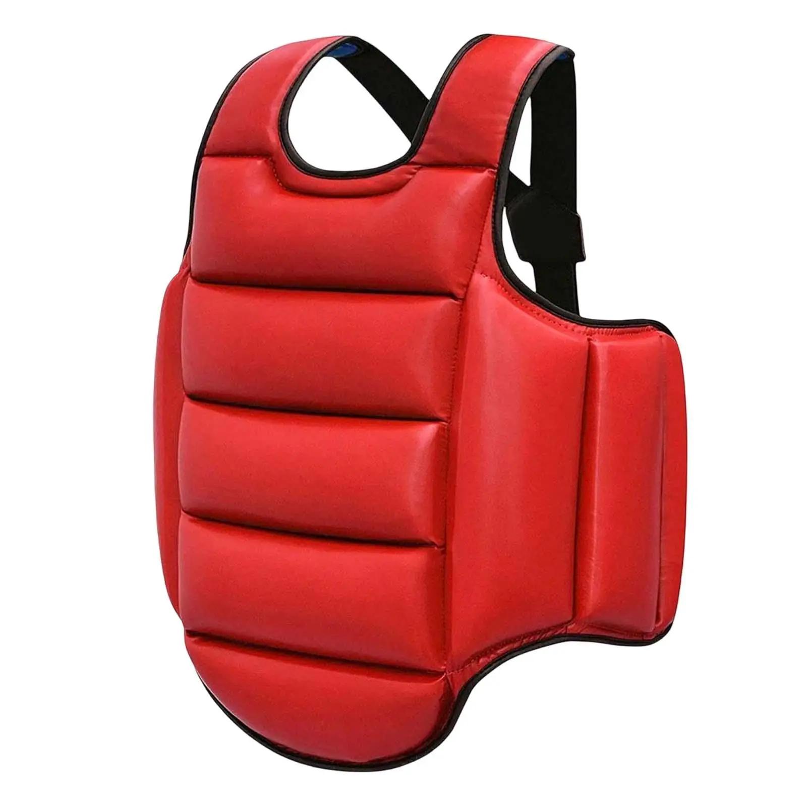 Guarda Peito de Karate para Adultos e Crianças, Taekwondo Protector Vest, Rib Shield, Armadura - Image 1