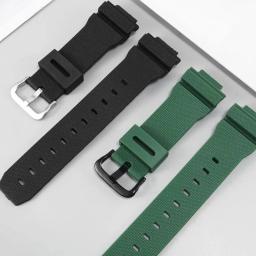 Pulseira de relógio de silicone, acessórios para relógios Casio G-Shock, 16mm, DW5600, DW6900, G5600, G5700, GW-M5610, GW-5000, GWX5600 - Image 5