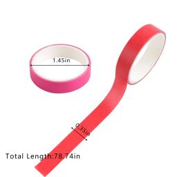 24 pçs arco-íris washi fitas básicas decorativo fita adesiva diário suprimentos fita de mascaramento artigos de papelaria scrapbooking washi conjunto de fita - Image 3