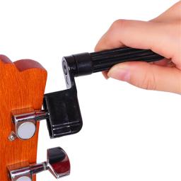Pino enrolador de corda de guitarra, puxador de pino para ferramenta elétrica acústica, preto, envio direto, 1 peça - Image 6