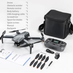 Drone L600 PRO / PRO MAX 4K Profissional com Câmera Dupla, Gimbal de 3 Eixos, Motor Brushless, Evitação de Obstáculos, WiFi FPV, Quadricóptero RC, Brinquedo - Image 6