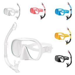 Conjunto De Tubo De Respiração De Ar Subaquático Seco Completo, Snorkel Adulto, Equipamento De Mergulho - Image 1