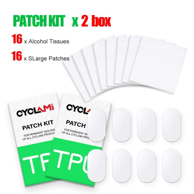 Remendo Sem Cola para Pneus de Bicicleta - Kit TPU para Tubos Internos e Reparação Eficiente