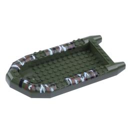 Modelo de construção militar ww2 arma do exército inflável camuflagem barco de borracha acessórios educação blocos brinquedos para crianças kits - Image 5
