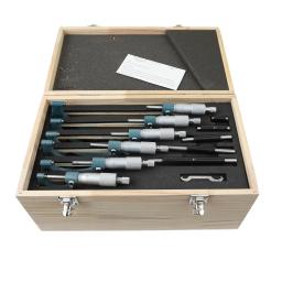 Conjunto de ferramentas de precisão, Micron externo, Premium, faixa de medição 0-1 ", 1-2", 2-3 ", 3-4", 4-5 ", 5-6", 6 PCes 0.0001 polegadas - Image 3