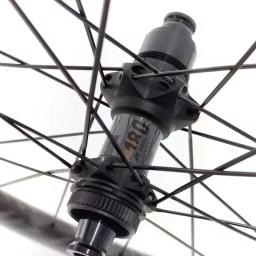 Conjunto de rodas de estrada de fibra de carbono 700C sem câmara de ar ENVE 36T rolamento cerâmico catraca 1:1 réplica perfeita com profundidade do gancho 50mm - Image 4