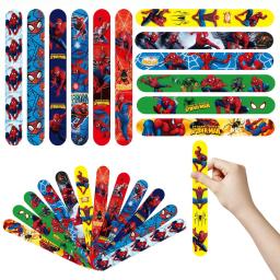 Spiderman Superhero Slap Pulseira, Aranha e Seus Incríveis Amigos Pocket Band, Favor de festa, Natal Pinata, Goody Bag Filler - Image 2
