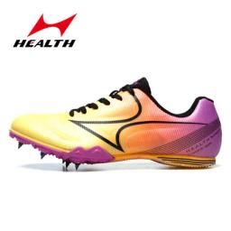 Saúde Médio Curta Distância Spike Running Shoes, Estudante Competição de Atletismo, Sprint Profissional Long Jump Nail Shoes - Image 6
