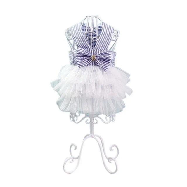 Roupas Adoráveis de Renda para Pets: Vestidos e Saias para Gatos e Cães para Casamentos e Aniversários na Primavera e Outono