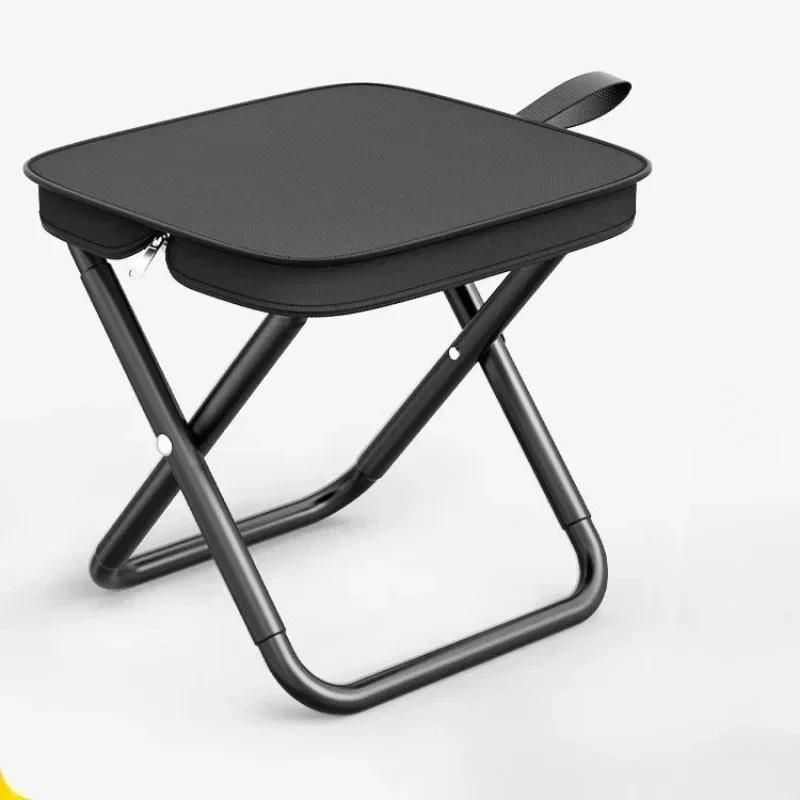 Pequeno Mazar Folding Camping Stool, Cadeira De Pesca, Artefato, Portátil, ao ar livre - Image 1