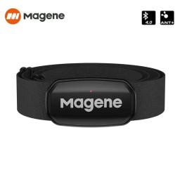Magene h303 h64 monitor de freqüência cardíaca sensor duplo ant bluetooth com cinta peitoral ciclismo computador bicicleta wahoo garmin esportes - Image 1