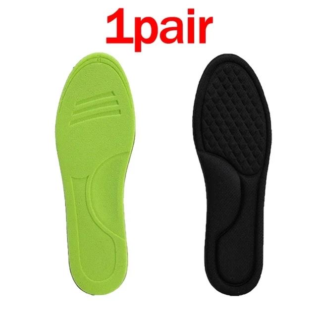 Unisex Nano Memory Foam Palmilhas, Suave, Esportes, Inserções de sapatos de corrida, Absorvente de suor, Desodorante, Almofada Sola, Paddings, 2 pcs, 10pcs - Image 1