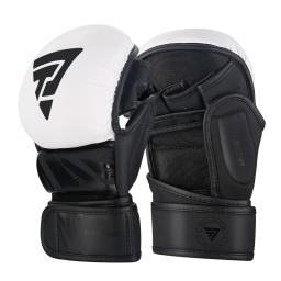 Luvas de Boxe Profissionais para Homens, Metade do Dedo, Couro PU, Luta MMA, Artes Marciais, Karatê, Treinamento Muay Thai - Image 5