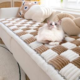 HOOPET-Pet Scratchable Cobertor, Almofada lavável antiderrapante, Capa de sofá para cães grandes, Tapete de cama quente para gato, Pet Supplies - Image 1