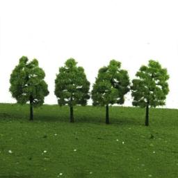 20 pçs 3.5cm modelo árvores trem layout ferroviário diorama mini cenário escala de plástico cena construção paisagem decoração da árvore em miniatura - Image 5