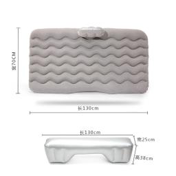 Cama de ar dupla para uso doméstico, Dobrável espessada, Colchão inflável conveniente, Descanso para carro, SUV, Viagem, Airbed, Ao ar livre - Image 5