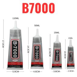 Cola de Contato SUXUN-B7 Clear, Reparação Telefone, Adesivo, B-7000, Vidro, Plástico, Universal, Cola DIY, 15ml, 25ml, 50ml, 110ml - Image 3