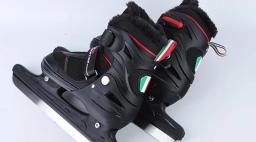 Patins de gelo com velocidade ajustável unisex, Patines adulto, Tamanho retrátil Sapatos de hóquei, Sapatos de skate de lâmina grossa - Image 5