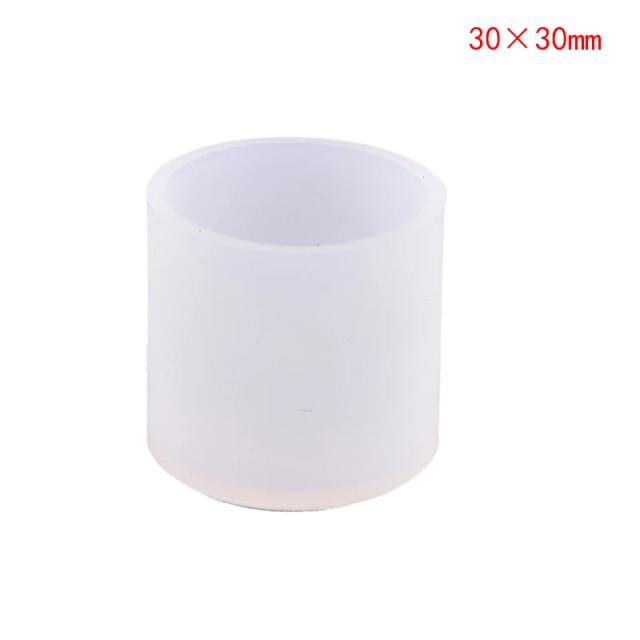 Molde de Vela Cilíndrico em Silicone para Cera Artesanal e Artesanato Criativo