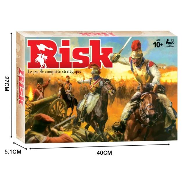 Clássico Jogo de Cartas Francês com Cartão Interativo e Tabuleiro Rism