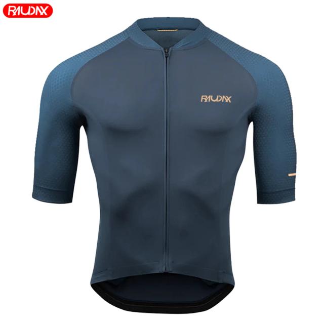 Raudax Equipe 2024 Conjunto Ciclismo Manga Curta Masculino Respirável