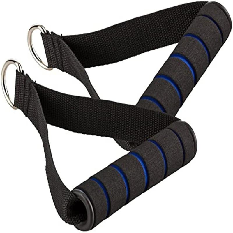 Bandas resistência para Yoga Exercício, Puxar corda Handle, espuma Handle substituição, treino, Gym Training, Braços Força, Fitness, 1 par - Image 1