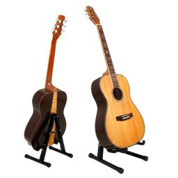 Suporte de guitarra dobrável, estrutura universal de metal para baixo elétrico acústico clássico, banjo, ukulele portátil - Image 3