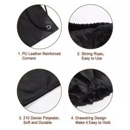 Mochila esportiva com cordão para homens e mulheres, grande capacidade, academia, natação, praia, basquete, fitness, viagem, ao ar livre, mochila - Image 5