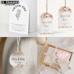 Cartões personalizados para pequenas empresas, logotipo personalizado, convite de casamento, cartão de aniversário, cartão postal, pacote de presente, obrigado - Image 5