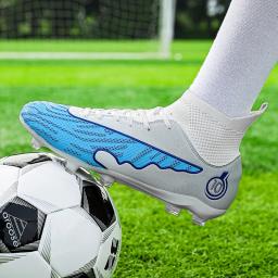 Sapatos de futebol unissex com chuteiras para homens, ultraleves, antiderrapantes, profissionais, respiráveis, botas de futebol, futsal, esportes, novo, transporte da gota - Image 6