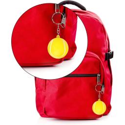 Criativo Mini chaveiro para mochila, pingente, futebol, basquete, voleibol, tênis, rugby, pingente, acessórios de carro, presente, 4cm - Image 5