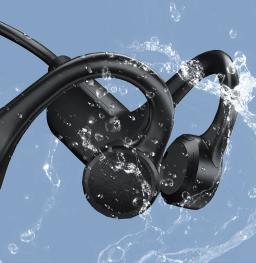 Condução óssea fones de ouvido sem fio bluetooth 5.1 fones esporte ao ar livre fone com microfone para android ios suporte cartão sd - Image 3