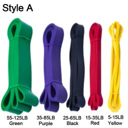 2 estilos de faixas de resistência, faixas de exercício, puxar para cima, faixas de levantamento de peso para homens e mulheres, treinamento fitness, treinos em casa - Image 1