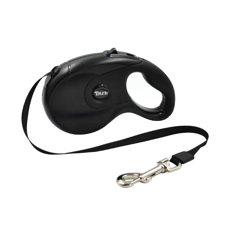Trela automática retrátil para cães de estimação, corda extensível para caminhadas ao ar livre com caixa de cocô Golden Retriever, cães pequenos e grandes - Image 1