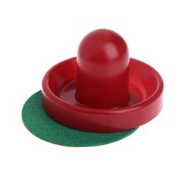 25uc 2 peças empurradores hóquei ar vermelho discos hóquei ar para mesas jogo grandes alças objetivo - Image 4