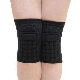 1 par de joelheiras de esponja para vôlei, joelheira macia e respirável para mulheres e homens, esportes, dança, futebol, academia, patinação - Image 6