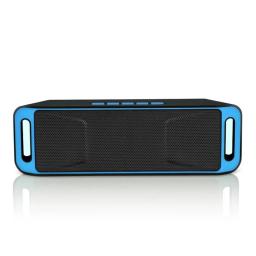 Alto-falante sem fio Bluetooth, Subwoofer estéreo, alto-falante portátil, TF, USB, Rádio FM, Microfone embutido, Dual Bass, SC208 - Image 3