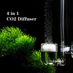 Difusor De Atomizador De Dióxido De Carbono para Aquário, 4 em 1, Difusor De CO2, Ventosa, Acessórios De Tanque De Peixes Plantados - Image 2