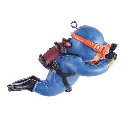 Submerso flutuante tanque de peixes, decoração do aquário, personalidade paisagismo, bonito simulação mergulhador, peixe suprimentos - Image 5