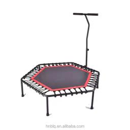 Mini trampolim fitness silencioso de 42 polegadas com alça ajustável, trampolim fitness bungee rebounder, salto, treinador cardiovascular, treino - Image 6