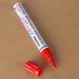 Universal impermeável permanente pintura caneta marcador, pneu de carro pneu, borracha metal madeira vidro plástico papelão e papel, 1pc - Image 3