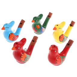 Desenho colorido Water Bird Whistle para crianças, aprendizagem precoce, brinquedo educativo infantil, instrumento musical, Bathtime Musical Toy - Image 2