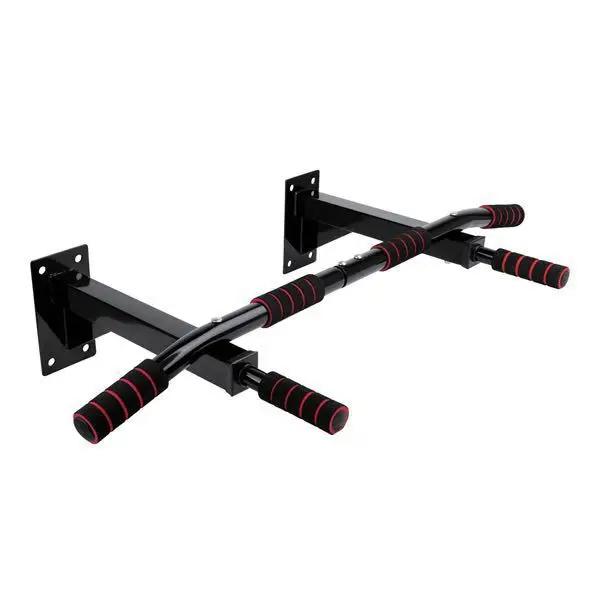 Barras Horizontais Montadas na Parede com Almofada Antiderrapante para Treinos de Chin Up e Pull Up em Casa - Equipamentos de Fitness Inovadores