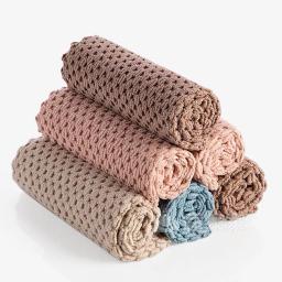 Cozinha Anti-graxa Wiping Rags, Eficiente Super Absorvente Pano De Limpeza De Microfibra, Toalha De Prato De Lavagem Em Casa - Image 6